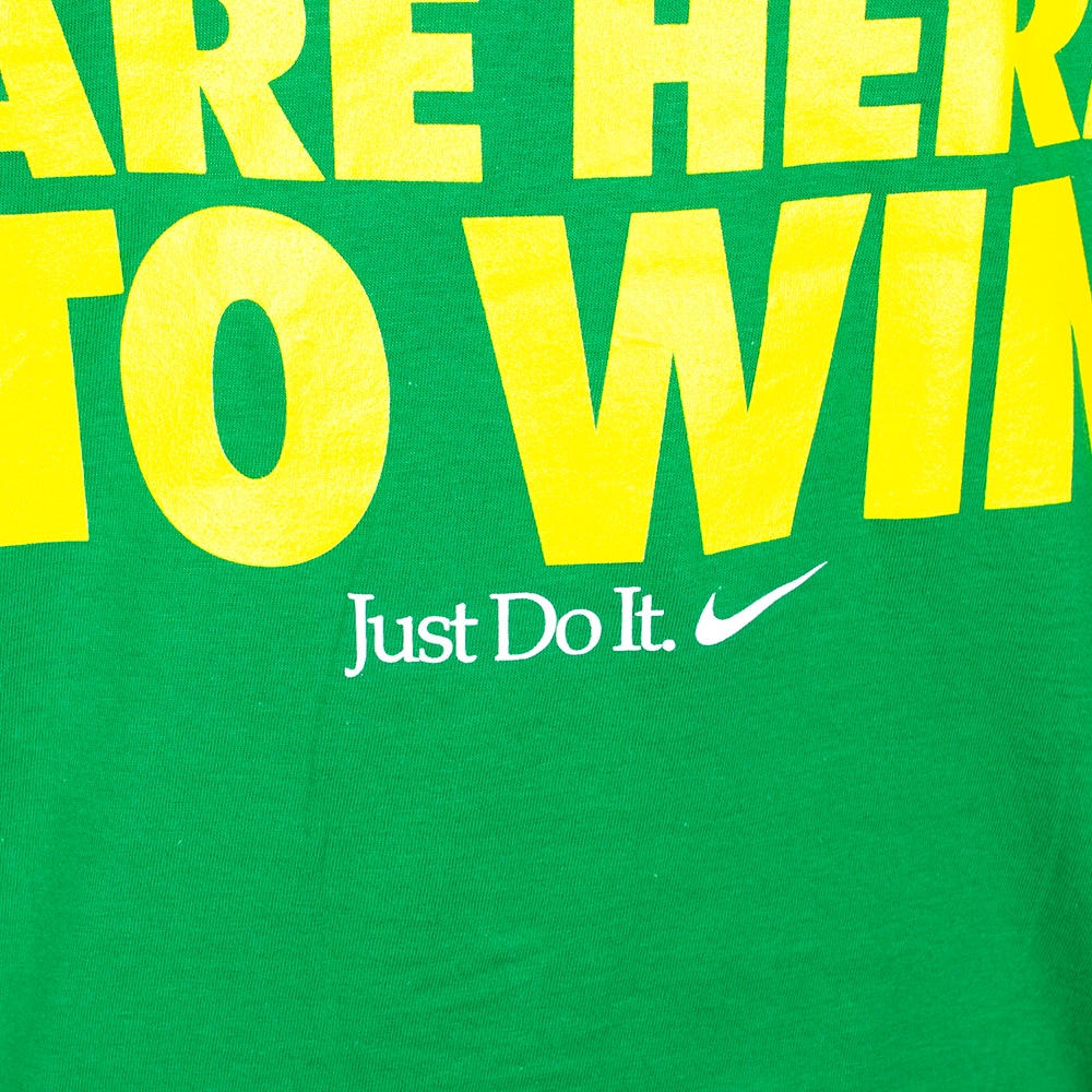 Ducks Spirit, Nike, Green, Crew Neck, Cotton, Men, Unisex, Softball, Postseason, The Oregon Ducks Are Here To Win, T-Shirt, 975738